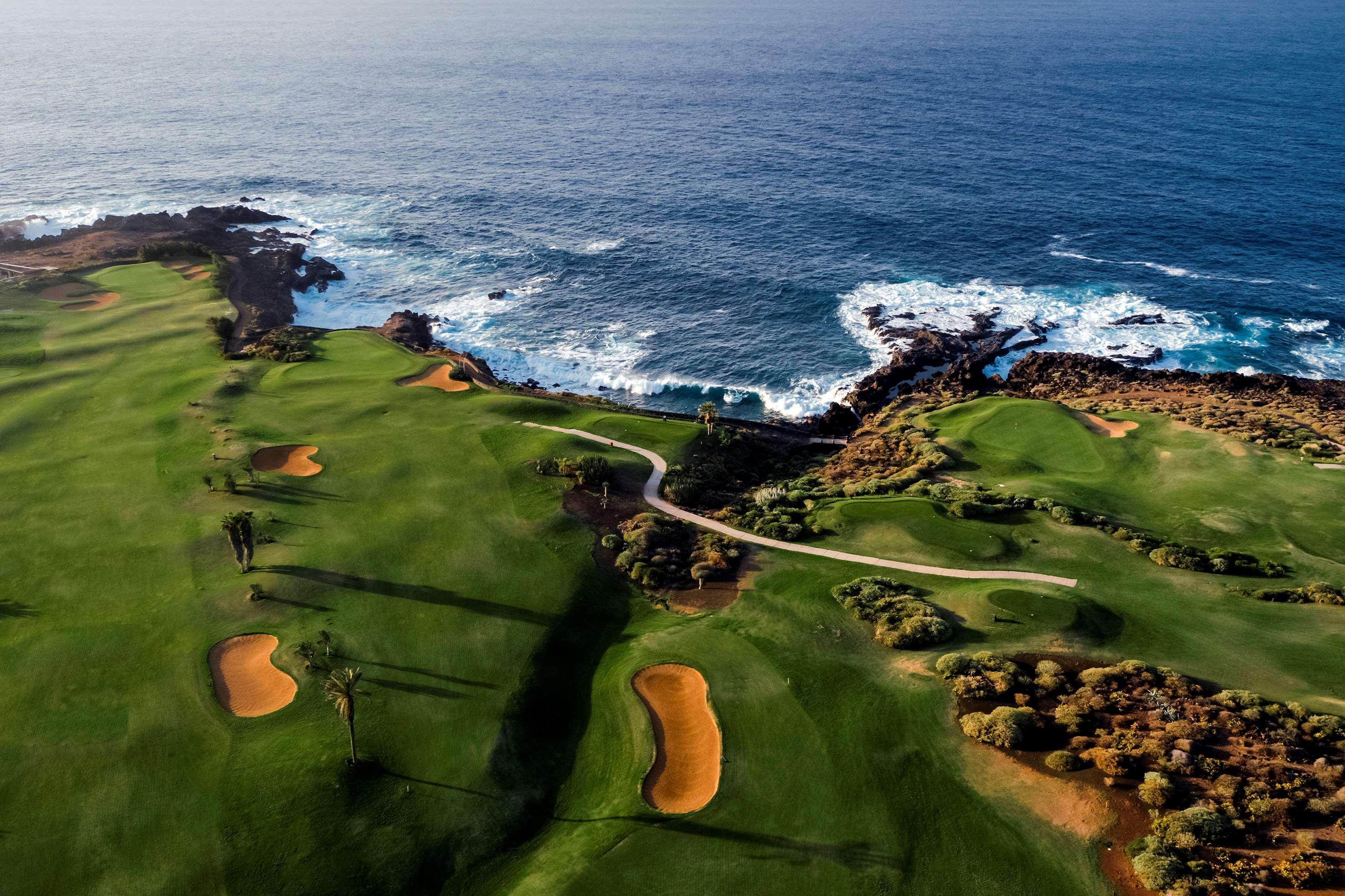 Hotel Hacienda Del Conde Melia Collection Golf & Spa - Adults Only Buenavista Del Norte Zewnętrze zdjęcie The 17th hole at the 2019 U.S. Open