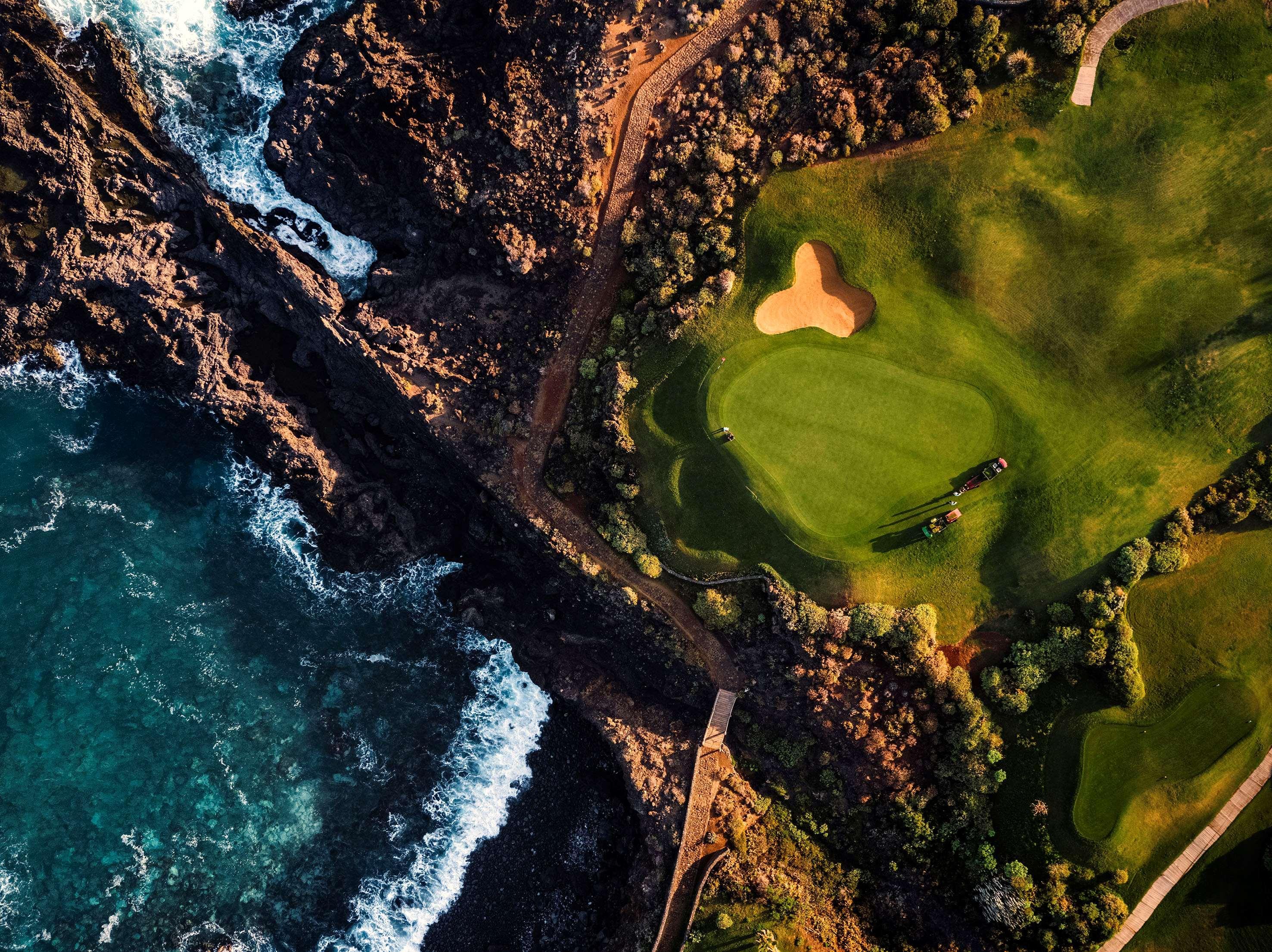 Hotel Hacienda Del Conde Melia Collection Golf & Spa - Adults Only Buenavista Del Norte Zewnętrze zdjęcie The 7th green at Pebble Beach